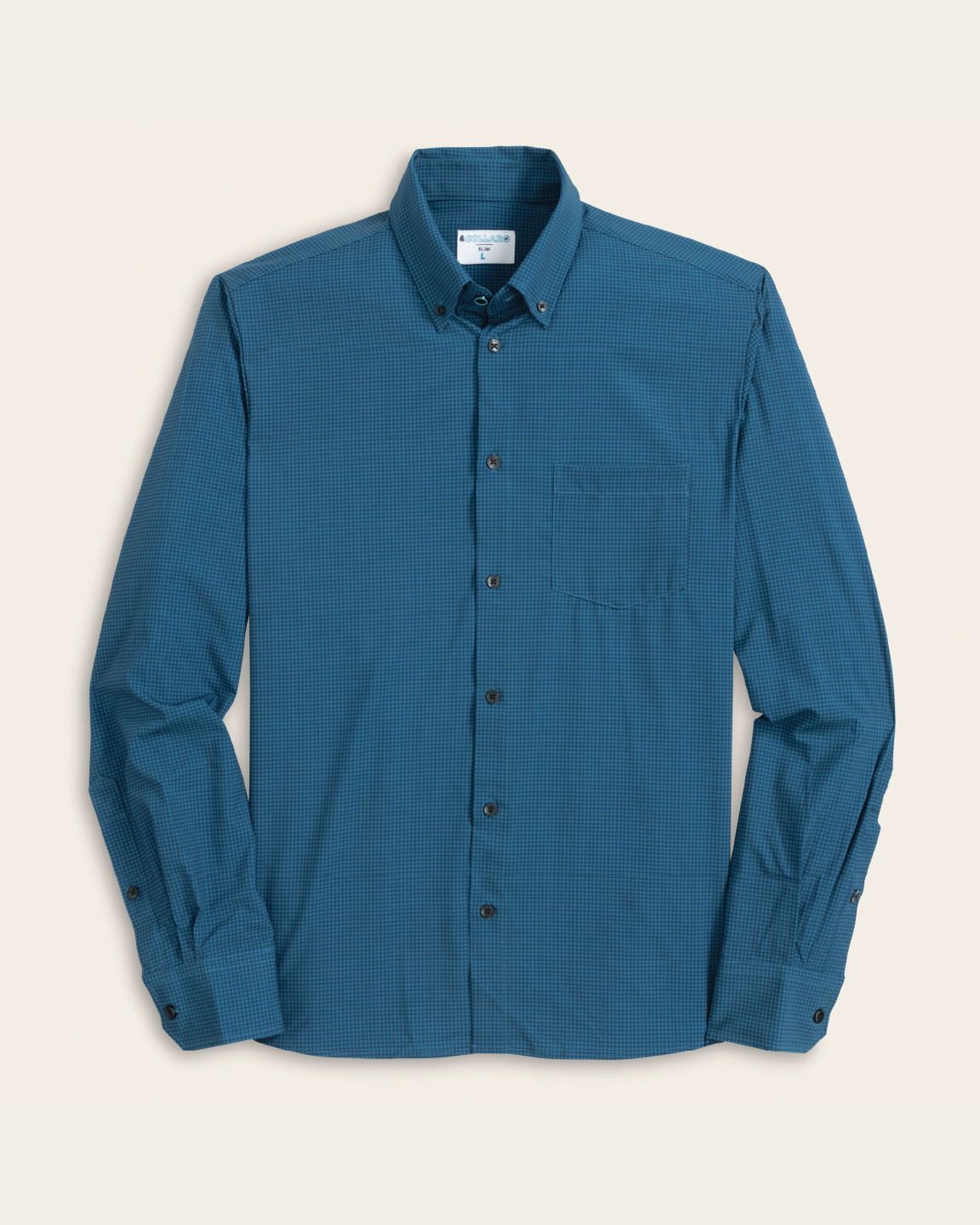 Range Shirt - Dark Blue w/ Navy Check