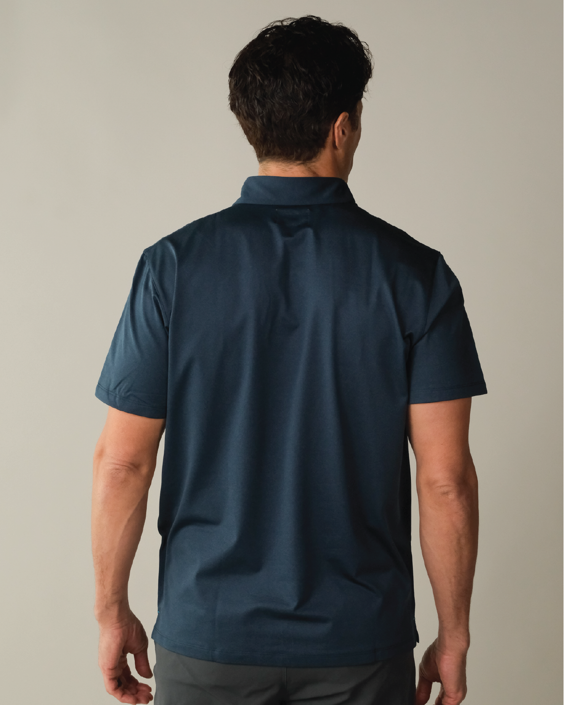 Midnight navy polo shirt