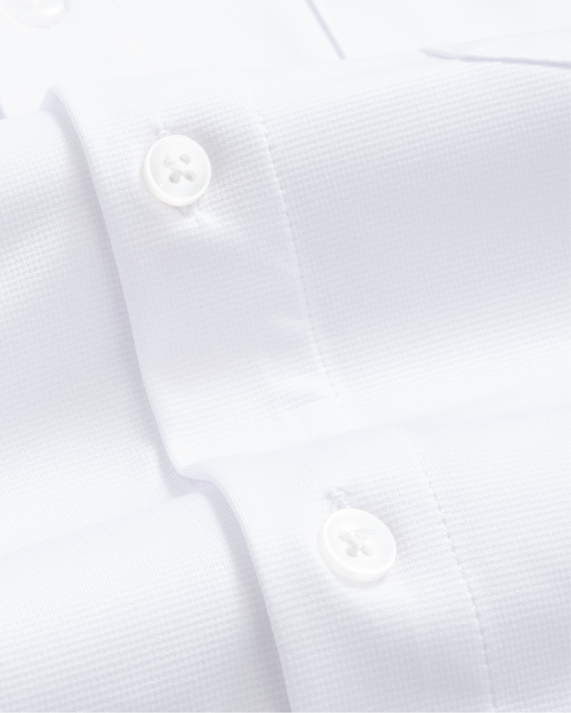 White long sleeve Tropic performance dress shirt