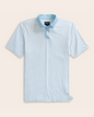 Tropic Polo - White / Light Blue Stripes and Accent