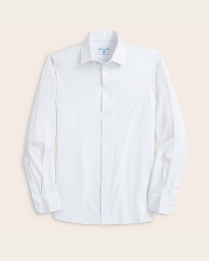Range Shirt - White Long Sleeve