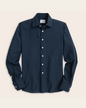 Range Shirt - Navy w/ White Polka Dots