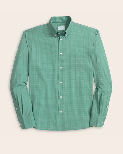 Range Shirt - Green w/ Grids