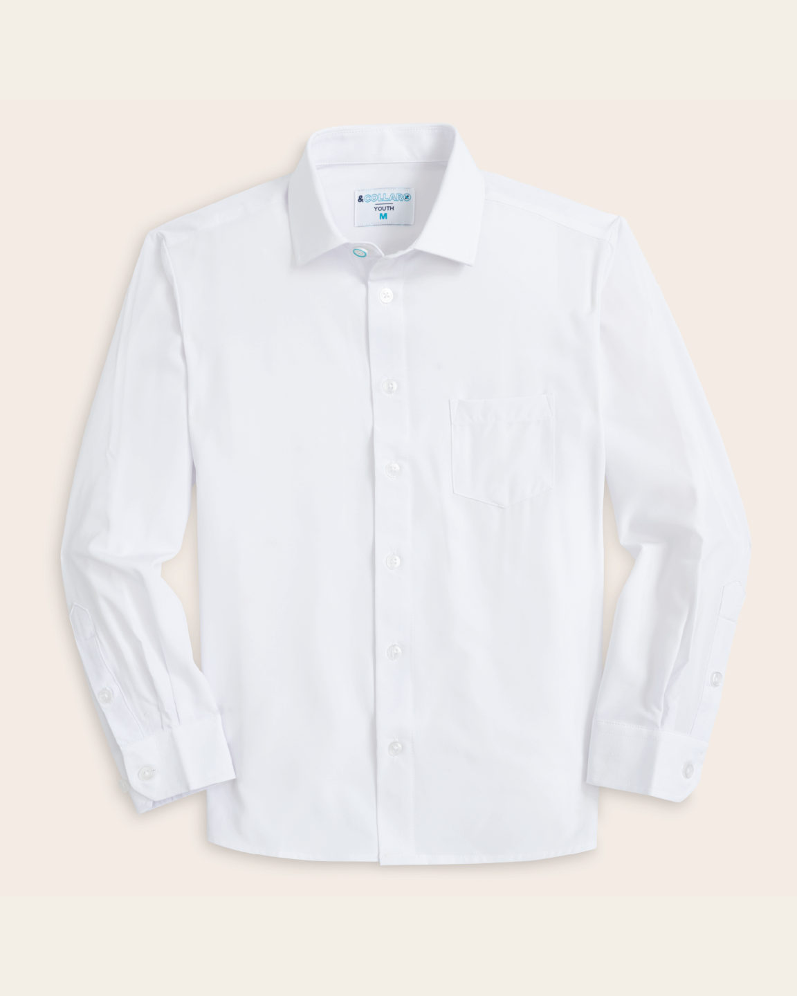 Range Shirt - White Long Sleeve - Kids