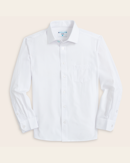 Range Shirt - White Long Sleeve - Kids