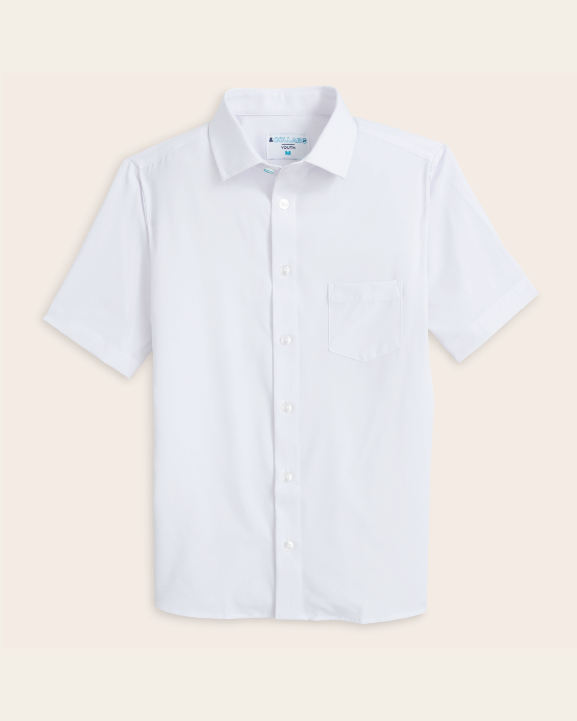 Range Shirt - White Short Sleeve - Kids