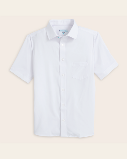 Range Shirt - White Short Sleeve - Kids