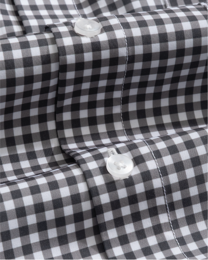 Range Shirt - White and Black Gingham