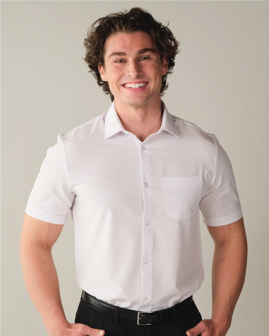 Range Shirt - White Short Sleeve