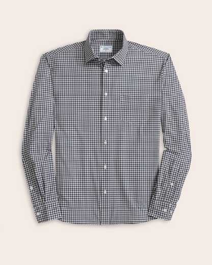 Range Shirt - White and Black Gingham