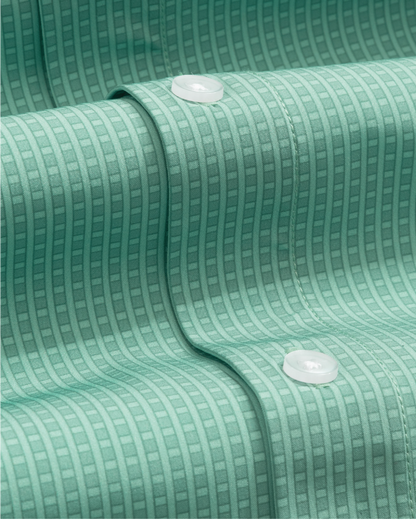 Range Shirt - Green w/ Grids