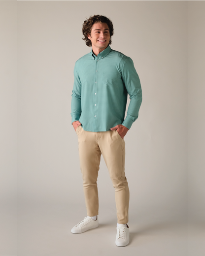 Range Shirt - Green w/ Grids