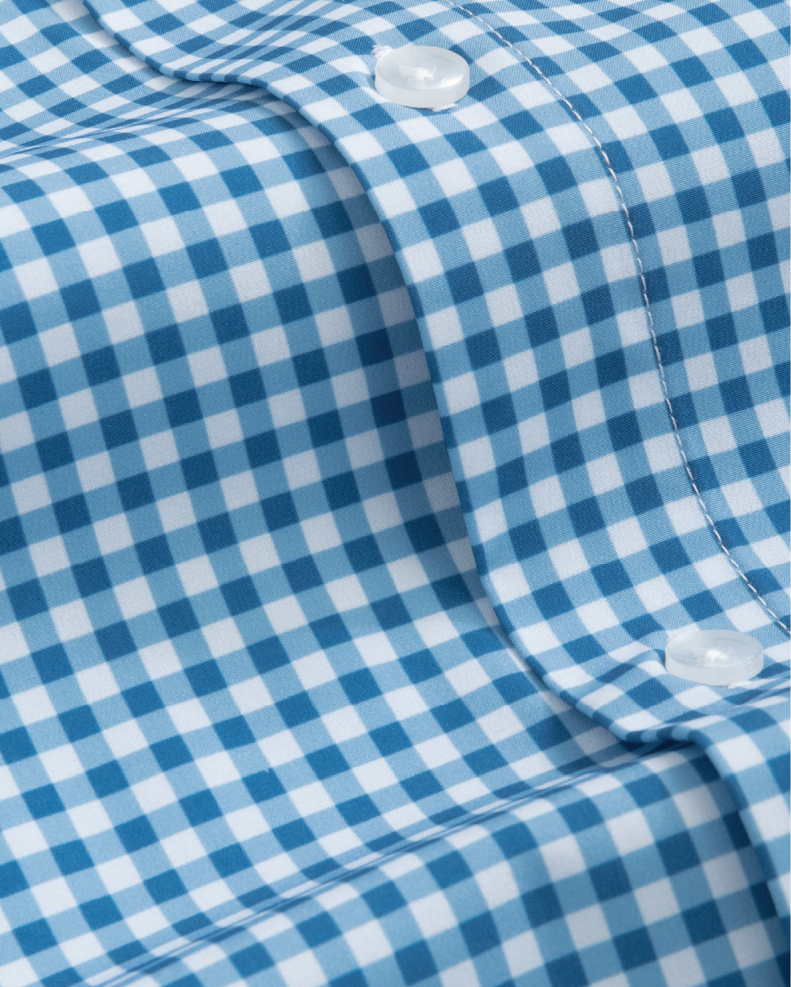 Range Shirt - Royal Blue and White Gingham