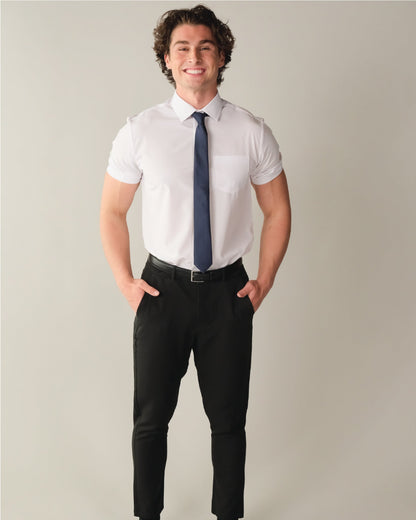 Range Shirt - White Short Sleeve - Tall