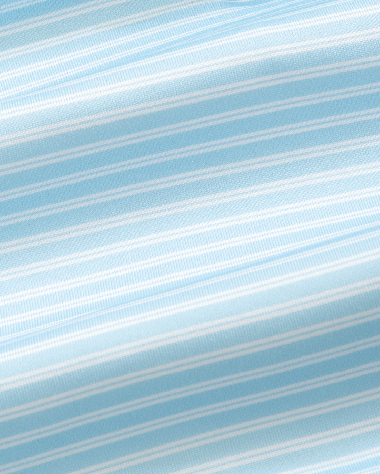 Range Polo - Light Blue w/ White Stripes
