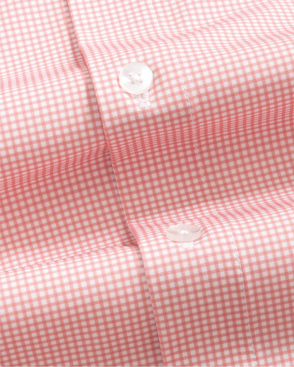Range Shirt - Red and White Micro Gingham