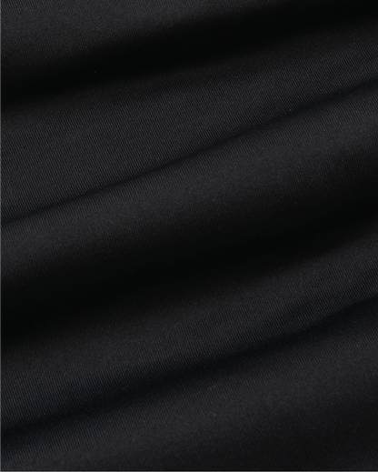 Range Polo - Black w/ White Accents