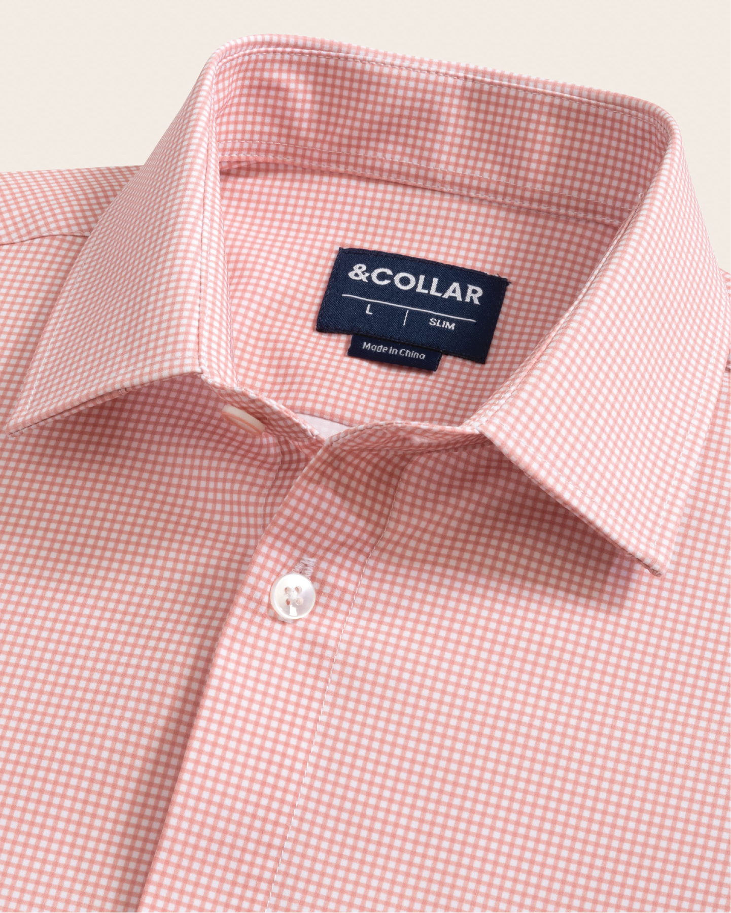 Range Shirt - Red and White Micro Gingham
