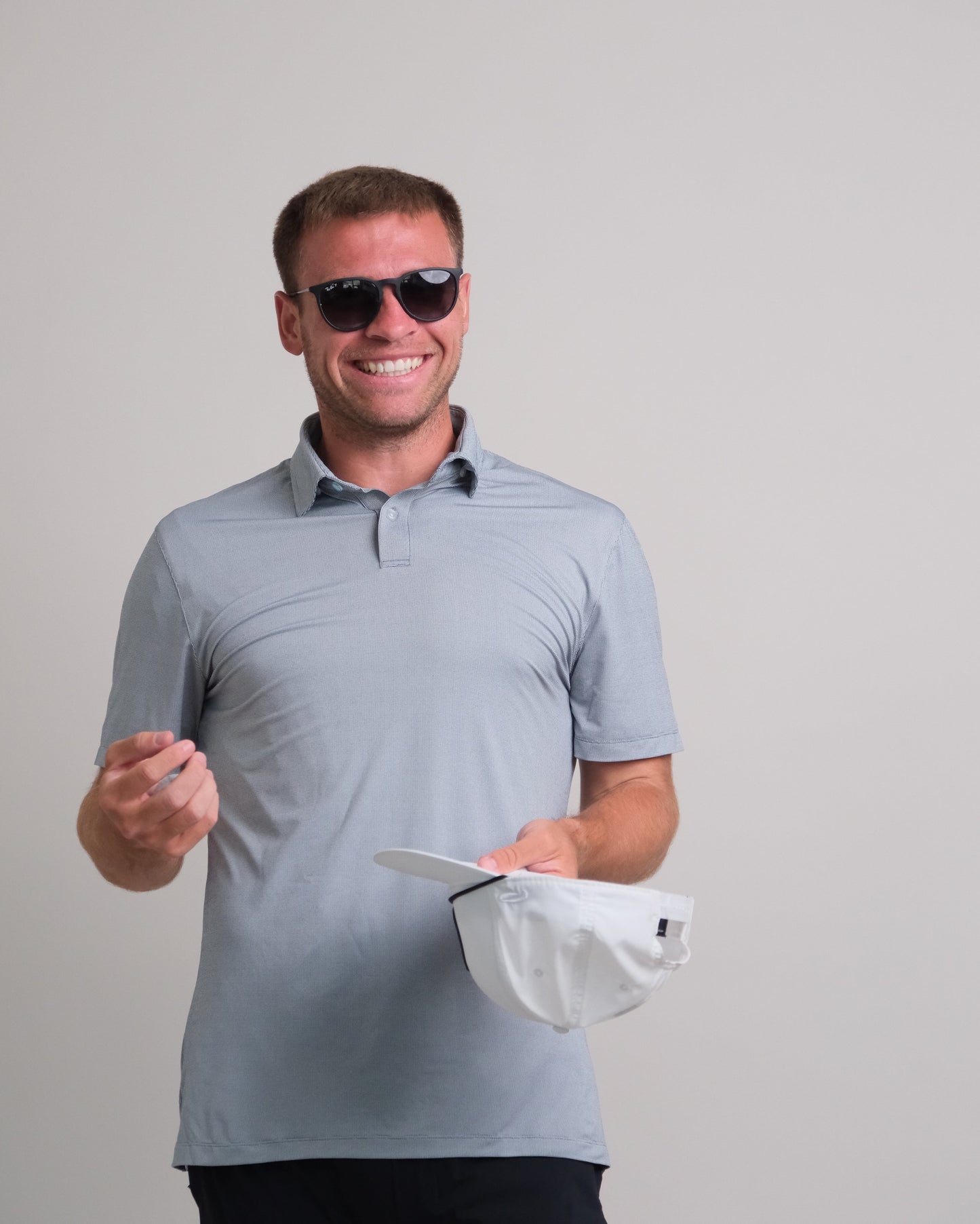 Tropic Polo - Steel Grey