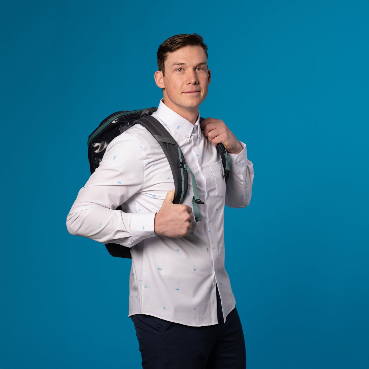 Range Shirt - White w/ 7 Wonders Icons