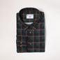 Forest Green Shirt  w/ Burnt Orange and Black Accent