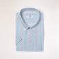 Range Shirt - Grey w/ Blue and White Stripes