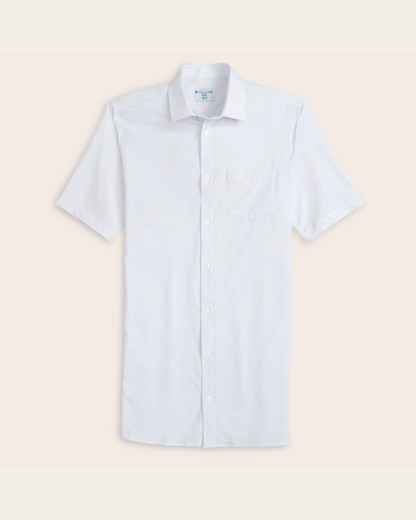 Range Shirt - White Short Sleeve - Tall