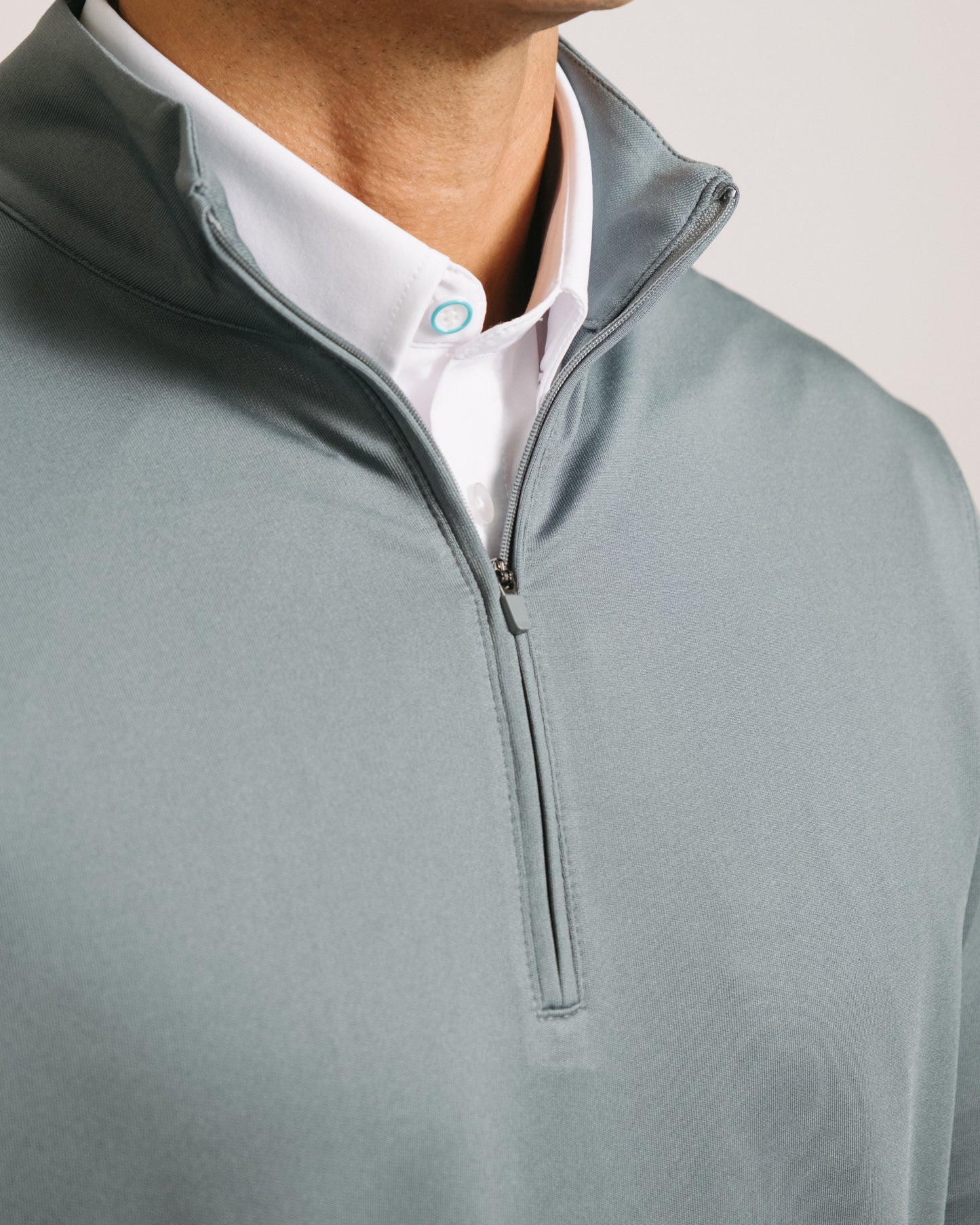 Arctic Quarter Zip - Steel