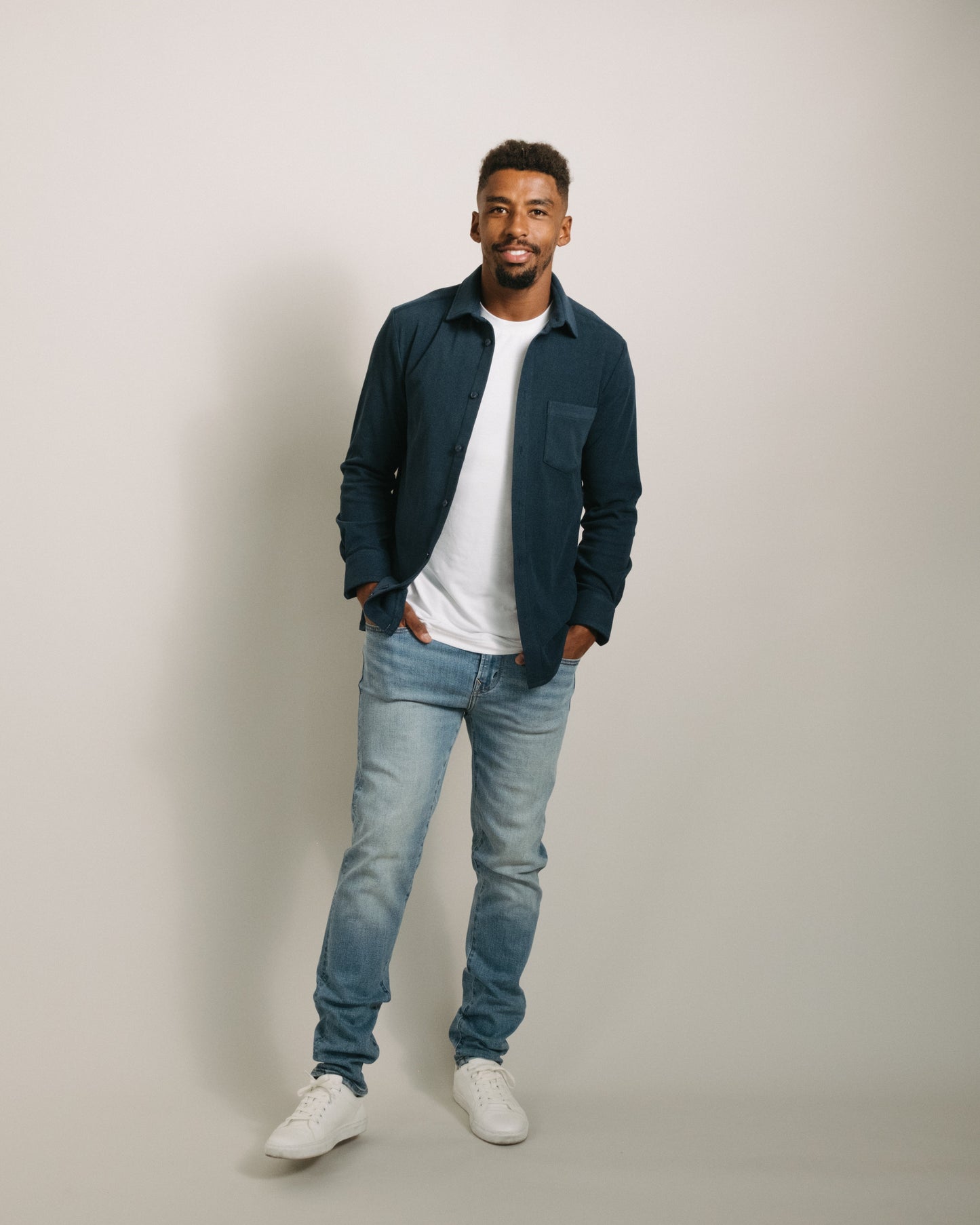 Arctic Flannel - Storm Blue