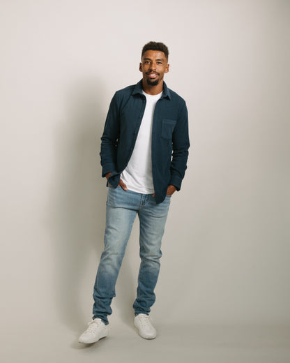 Arctic Flannel - Storm Blue